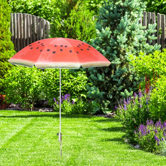 Piquet de parasol d'extérieur en métal, 38 mm