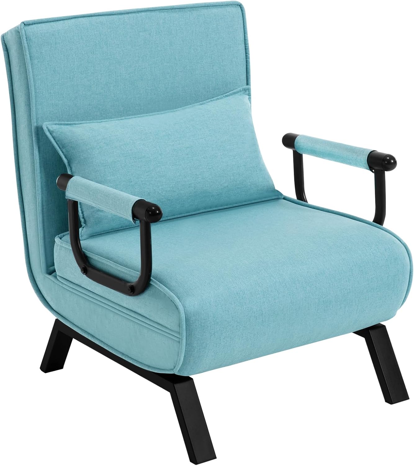 Fauteuil-lit 3-en-1 WOLTU - Lit d'appoint - Bleu - 65 x 75 x 78 cm