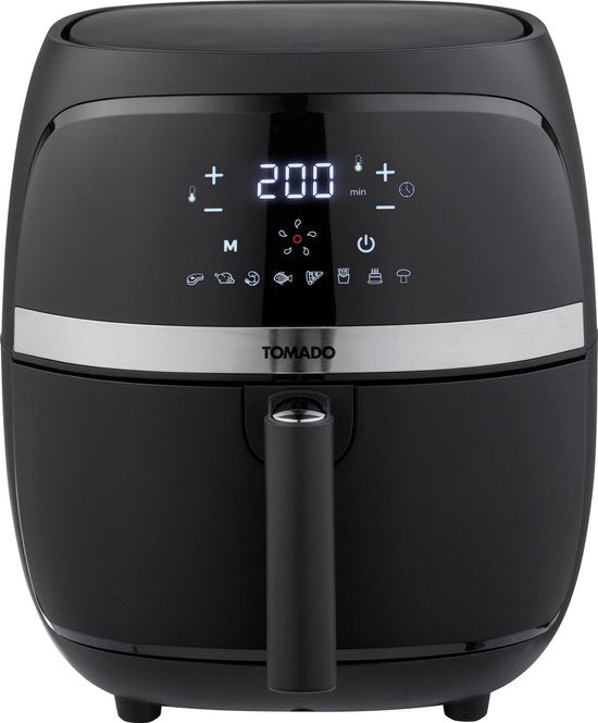 Tomado TAF3202B - Friteuse - Friteuse à air chaud - Capacité 3,2 litres - Affichage digital - 500g de frites - Sans PFAS - Best Buy - Aug & Nov 2024
