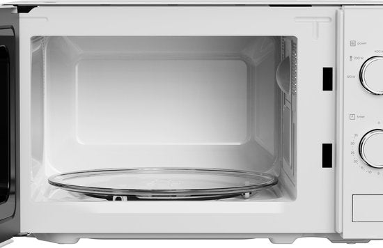Tomado TMS2003W - Micro-ondes solo - 20 litres - 5 niveaux de puissance - 700 watts - Eclairage intérieur - Blanc