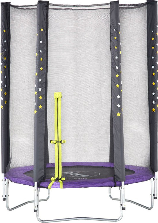 Trampoline Plum Stardust violet 4 pieds