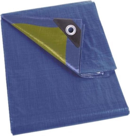 Bâche Perel - Bleu/Kaki - Solide - 6 X 10 M