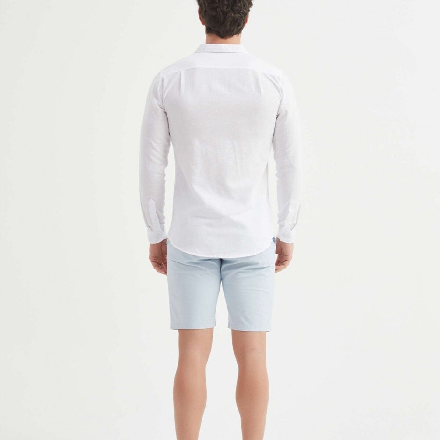 William de Faye Linen Shirt - Blouse Hommes Taille M