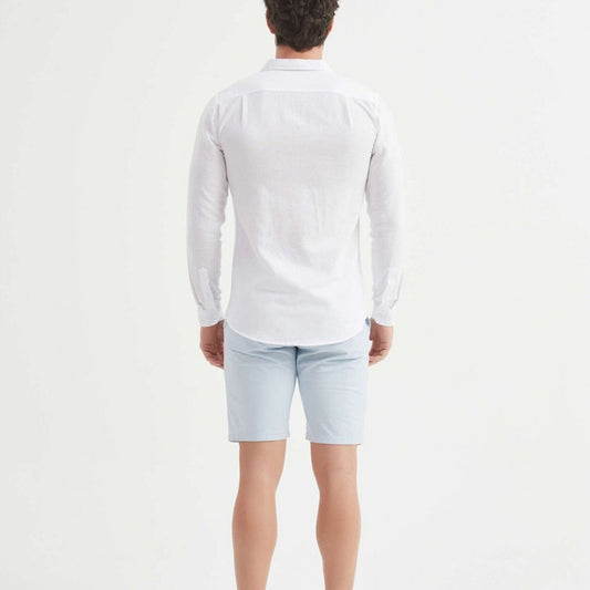 William de Faye Linen Shirt - Blouse Hommes Taille M