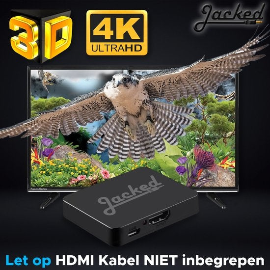 Répartiteur HDMI 2 voies 1 entrée 2 sorties ou 2 entrées 1 sortie - Commutateur HDMI 4K