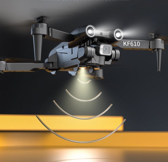 Drone KF610 Quad, Caméras HD, Stabilité Avancée