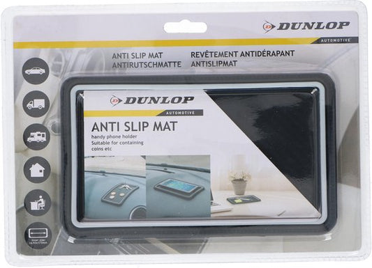 Dunlop Tapis antidérapant 20 X 11 cm Noir