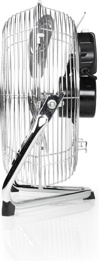 Ventilateur de sol Tristar 35 cm – Boîtier métallique – Ventilateur de type « box » – 3 vitesses – Oscillation à 85° – VE-5937