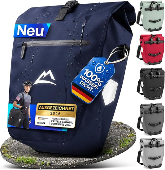 Porte-sacs pour vélo Nextcover en TPU (bleu)