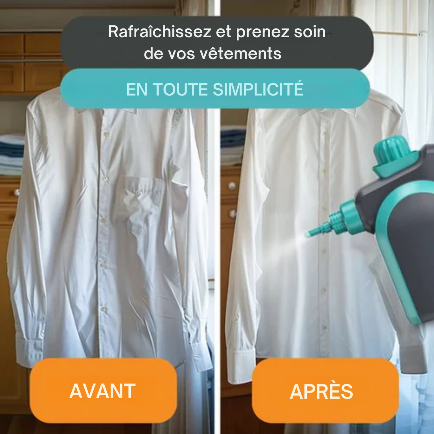 Nettoyeur vapeur portatif - Achaté - Nettoyeur 12 en 1 - Ensemble d'accessoires 12 pièces - Bleu