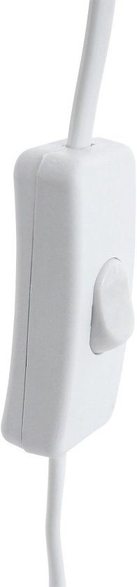 Lampe de table Anne Lighting Porcelain - blanche - porcelaine - 14 cm - douille E14 - 3058W