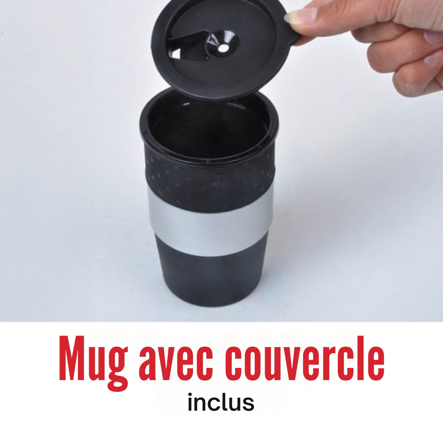 Cafetière portable - All Ride - Machine à café - pour camion - 24 Volt - Mug inclus