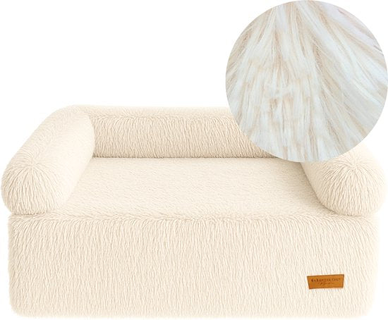 By Cee Cee Original Dog Rug Bench - Panier pour chien - Premium - Fully Unzipable - Beige- 102x90 - Size L