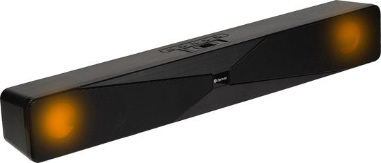 Barre de son Denver avec Bluetooth - support pour téléphone et éclairage intégré - DSB1011