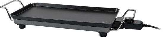 Plaque de cuisson Princess Table Chef Superior 102240 - Gourmet - Plaque de cuisson - Grill de table - 46 x 26 cm - 8 personnes - Thermostat réglable - 2500 W - Teppanyaki - Pour l'intérieur et l'extérieur - Cordon d'alimentation de 2 mètres