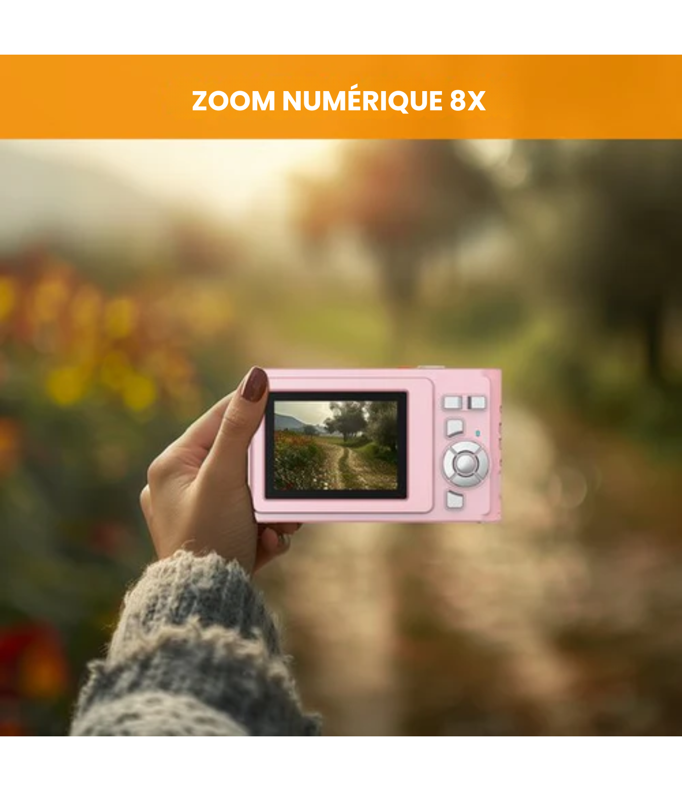 Caméra numérique - Denver - Full HD - 48MP - Photo et vidéo - DCA4811P