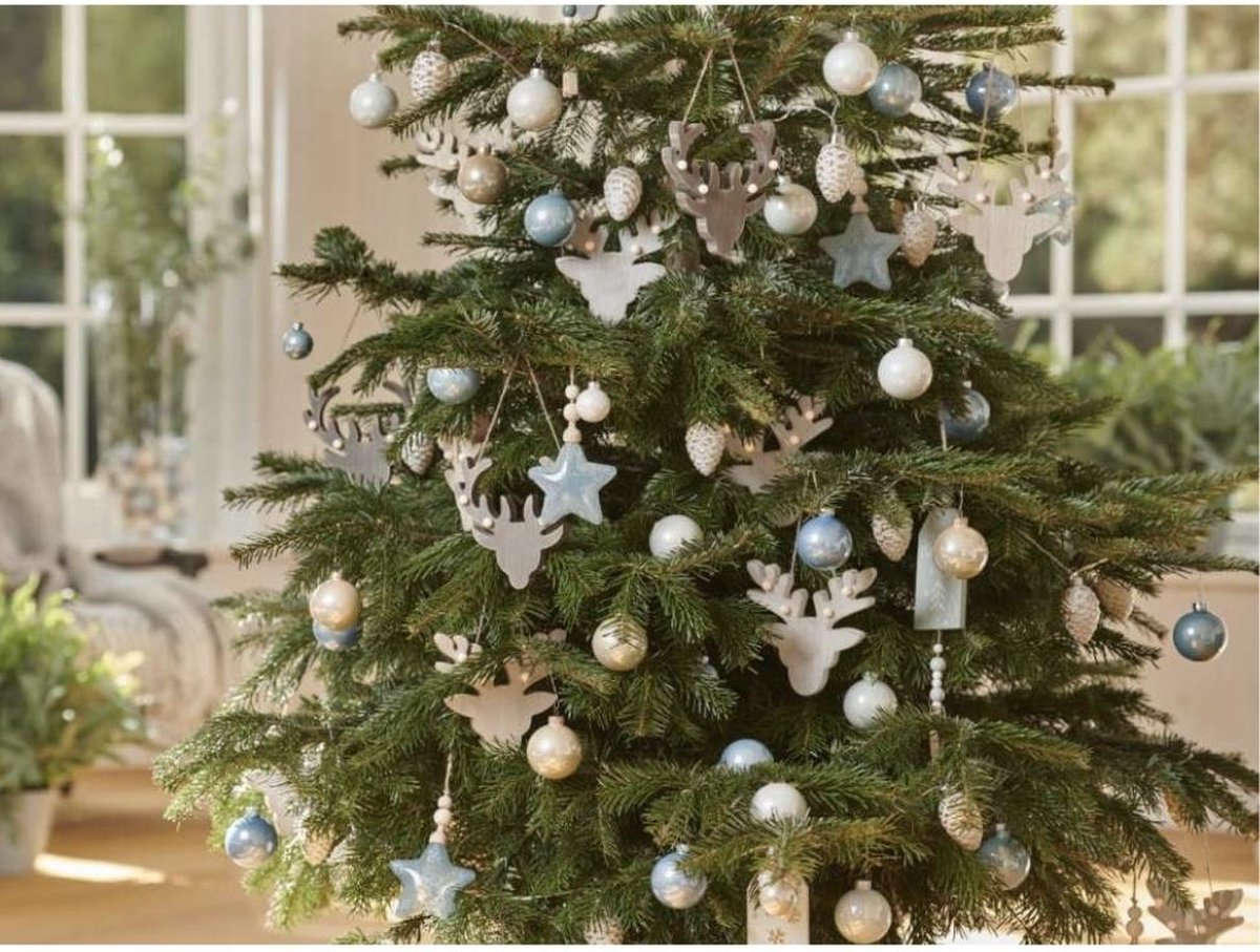 Lumières de Noël LED 9 m - 120 LED - Blanc extra chaud - Intérieur et extérieur - Avec adaptateur IP44