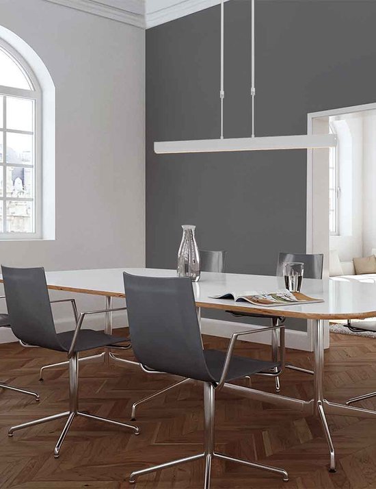 Suspension Zelena 3656ST en acier, hauteur réglable, intensité lumineuse réglable, style moderne, Steinhauer