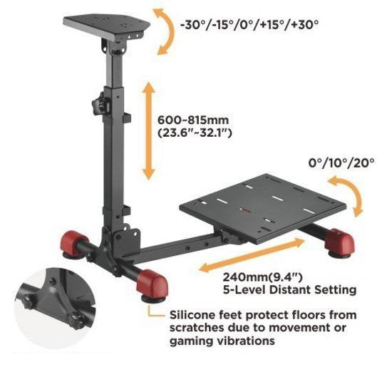 Support de roue - support de guidon de course - cockpit de course - Logitech - Thrustmaster - Fanatec