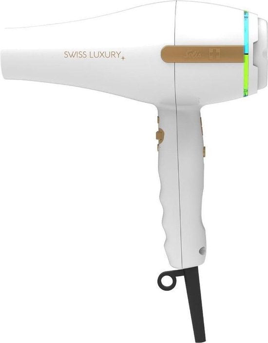 Solis Swiss Luxury 3800 Hairdryer - Sèche-cheveux - Blanc