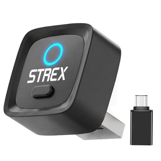 Adaptateur sans fil Strex compatible avec Apple CarPlay et Android Auto - Dongle sans fil - USB-A et USB-C - Plug and Play