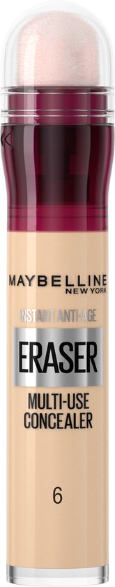 Maybelline New York - Instant Anti Age Eraser - 06 - correcteurs qui atténuent visiblement les poches sous les yeux - 6,8 ml