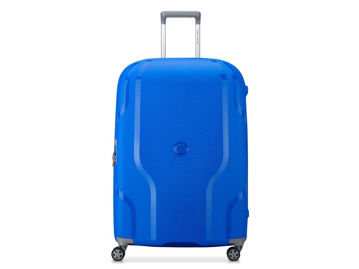 Valise à roulettes Delsey Clavel Carry-On S Slim - Compacte et légère - 55 x 40 x 20 cm - iBOOD Blue