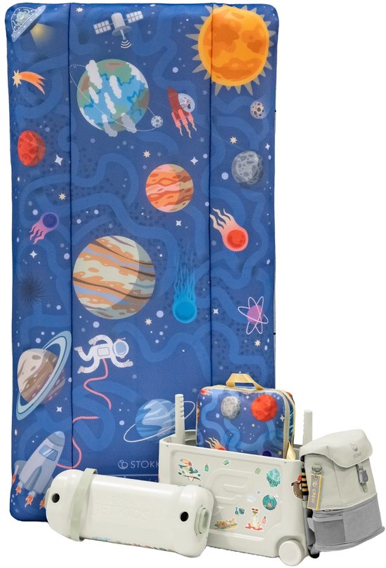Stokke® JetKids™ Cloudsleeper - Matelas de voyage 150 cm (Space Maze)