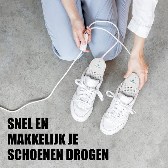 TibaGoods Professional Shoe Dryer & Shoe Freshener - Séchoir à chaussures - Fonction UV - Fonction minuterie