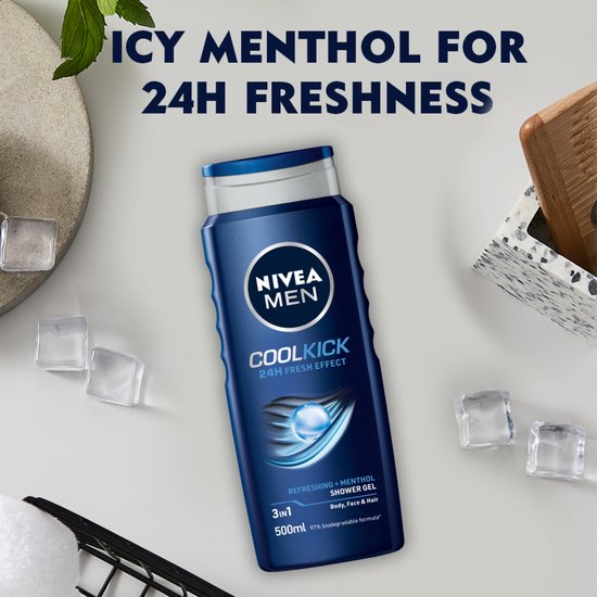 NIVEA MEN Gel douche Cool Kick