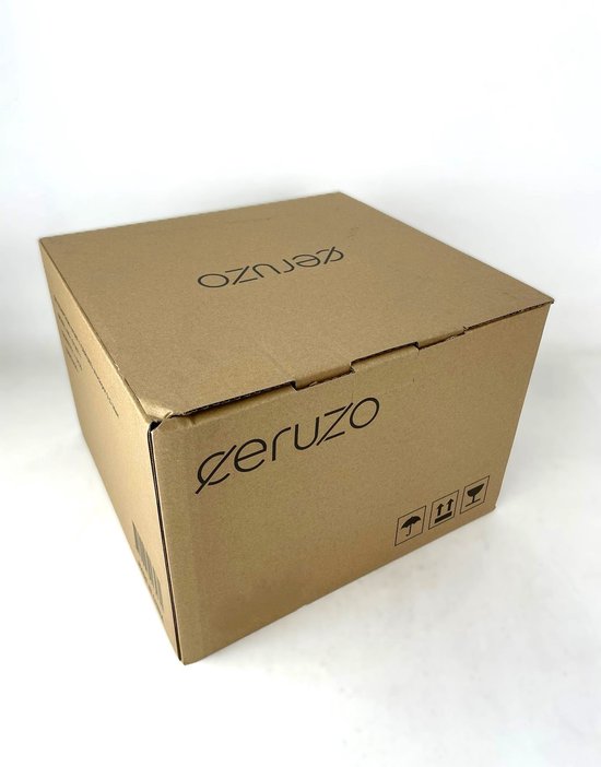 Ceruzo Poêle de cuisson - acier inoxydable - Diamètre 24 cm - H 14,5 cm - 6,3 L - toutes sources de chaleur