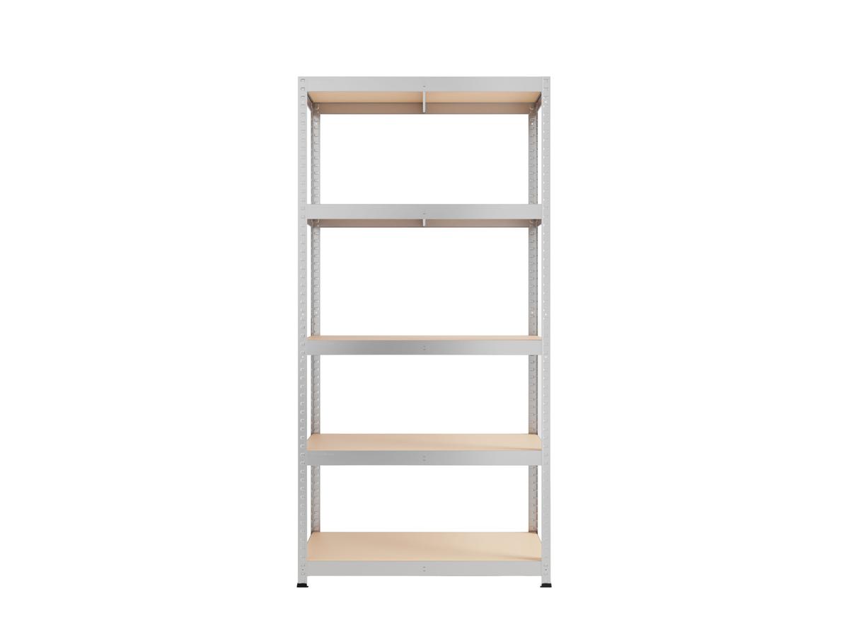 Étagère métallique Metalkas - Acier - Noir - 40 x 90 x 180 cm - Capacité de charge : 175 kg - Lot de 2