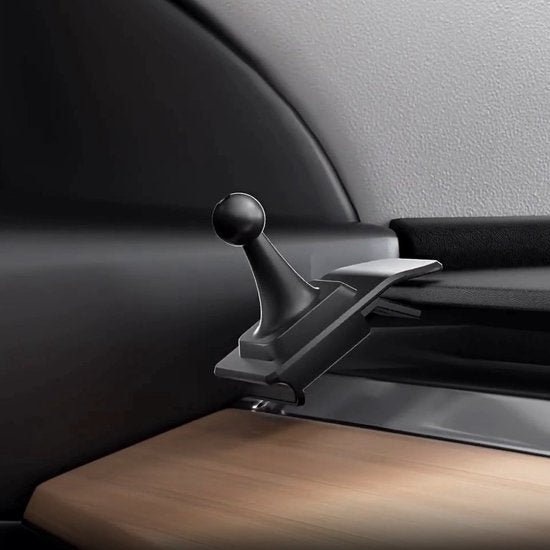 Support de téléphone Celly MagSafe - Pour les modèles Tesla X, Y, 3 et S - Fixation sur la grille d'aération ou l'écran - Rotation à 360°