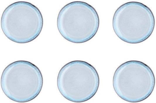 assiette GENESIS Ø20,5cm - 6 pièces - Mer