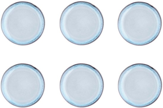 assiette GENESIS Ø20,5cm - 6 pièces - Mer
