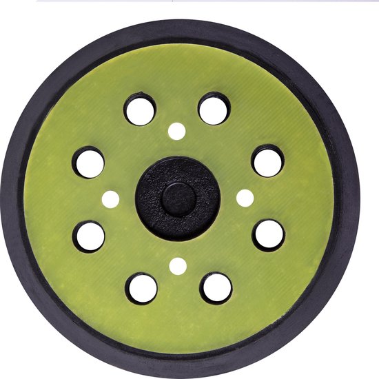 VONROC Plateau d'appui - Ø125mm - Pour ponceuse OS502AC - Avec bande velcro