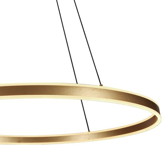 Steinhauer - lampe suspendue - Ringlux - or - métal - Ø 100cm - LED - 3676GO