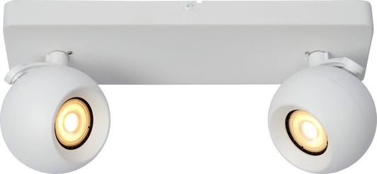 Lucide FAVORI - Spot de plafond (lampe de plafond) - 2xGU10 - Blanc