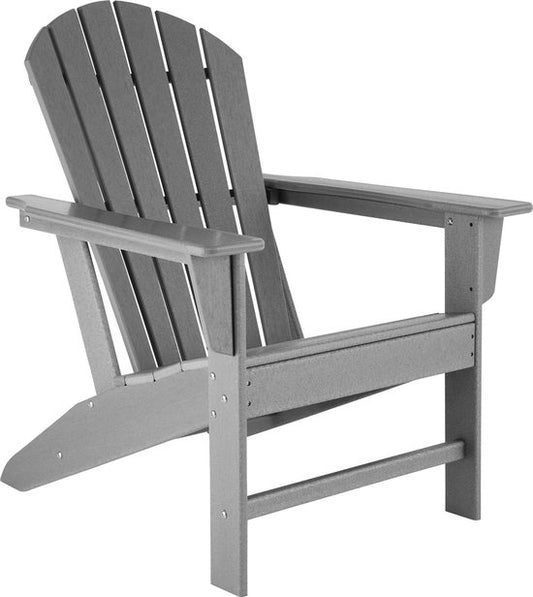 tectake - Chaise de jardin Joan grey - chaise de jardin en aspect bois - 404505