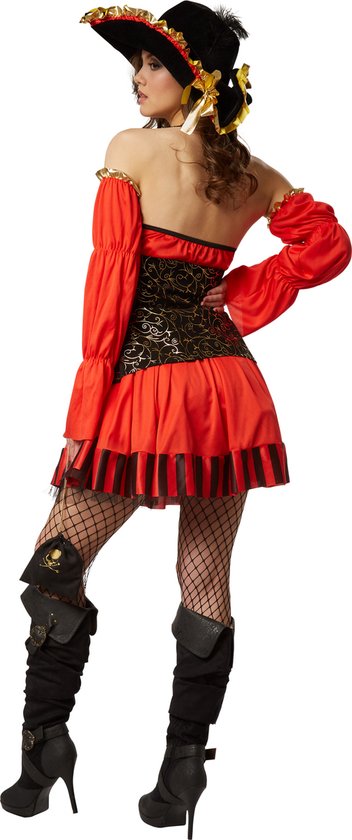 Costume femme pirate XXL Dressforfun - déguisement - Rouge