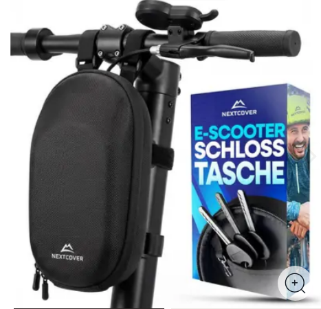 Antivol Nextcover pour trottinette électrique - Antivol à chaîne - 90 cm - Steel-Secure - 3 clés
