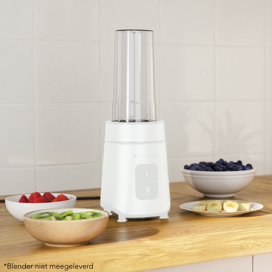 Gourde KitchenBrothers To-go - Récipient pour mixeur - 600 ml - Compatible avec le modèle KB4144 - Sans couvercle
