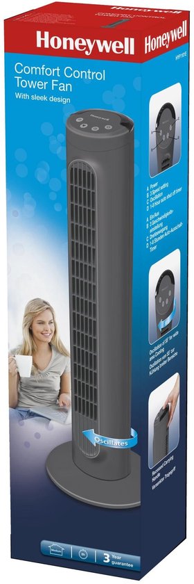 Honeywell HYF1101E - Ventilateur - Minuterie