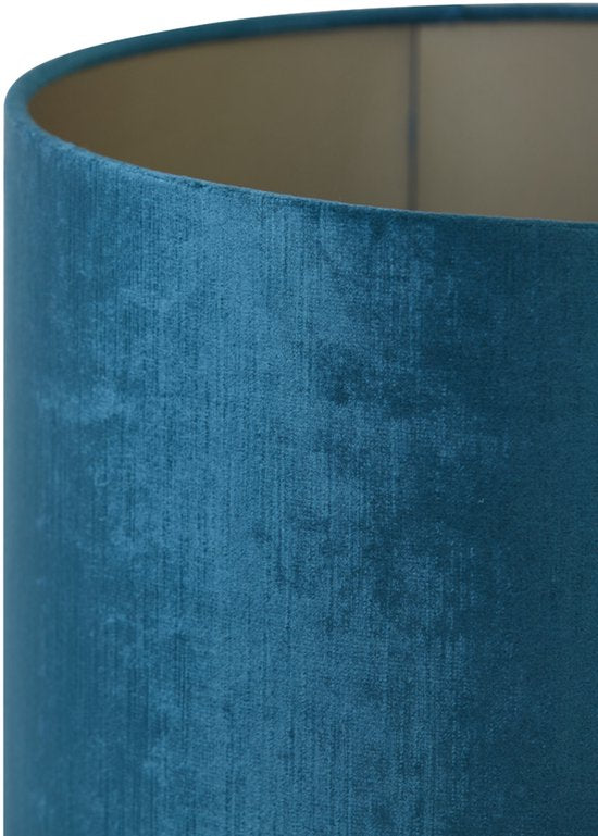 Light & Living - Abat-jour GEMSTONE - Ø25x18cm - Bleu