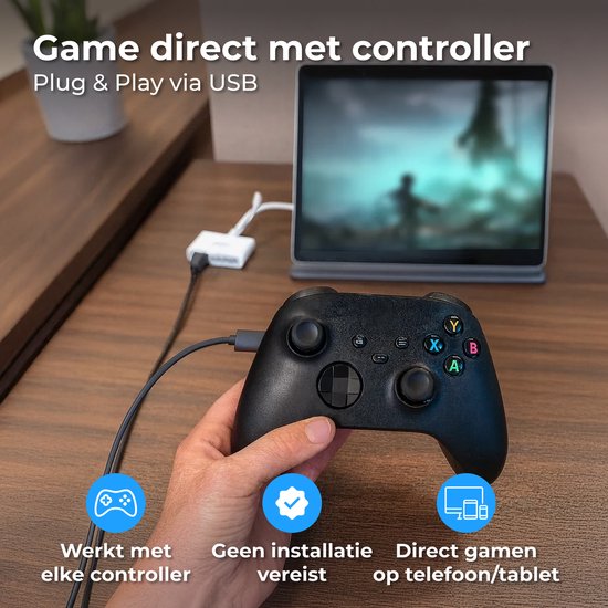 Nuvance SD Card Reader - 3 en 1 - Micro SD Card - USB to USB C - 8-Pin - Convient à tous les téléphones, tablettes et ordinateurs portables