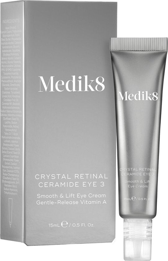 Crème pour les yeux Medik8 Crystal Retinal Ceramide Eye 3 - 15 ml - Anti-âge