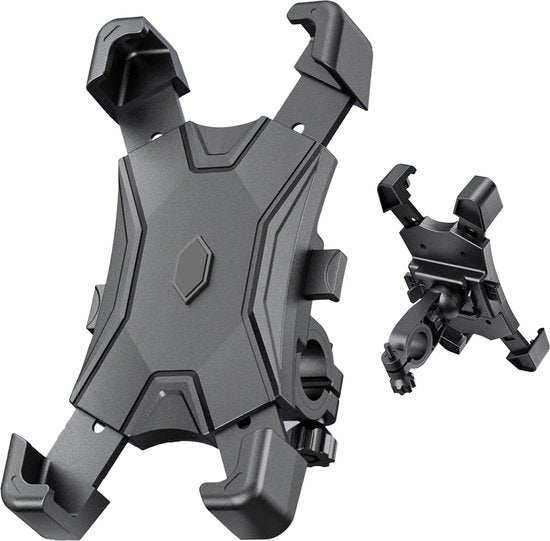 Garpex® Phone Holder Bicycle & Motorbike - 360° Rotatable - Shockproof - Universal Smartphone Holder - Anti Vibration - Waterproof
