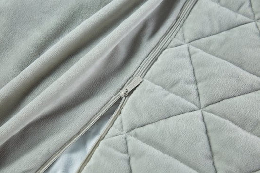 Calmzy Superior Soft - Housse de couette - Housse de couverture - 150 x 200 cm - Super doux - Confortable - Gris