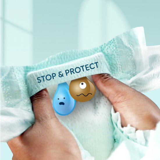 Couches Pampers Premium Protection taille 3 - 3 x 64 pièces - de 6 kg à 10 kg