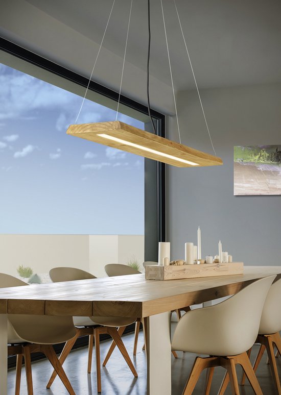 Lampe suspendue Trio Leuchten Brad - Brown